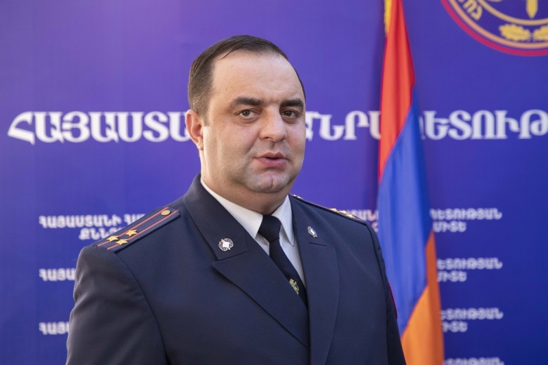 Ազատ Գևորգյանը նշանակվել է ՀՀ ՔԿ Երևան քաղաքի քննչական վարչության պետ