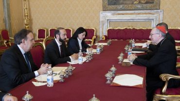 Միրզոյանը Պիետրո Պառոլինին է ներկայացրել Հարավային Կովկասում անվտանգության հարցերի վերաբերյալ հայկական կողմի դիրքորոշումները