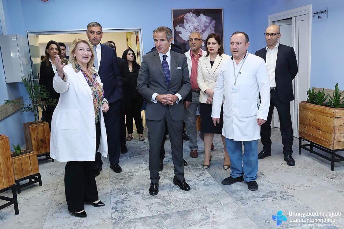 Ռաֆայել Գրոսսին այցելել է Ուռուցքաբանության ազգային կենտրոն