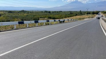 Ավարտվել է Այգավան-Եղեգնավան ճանապարհահատվածի հիմնանորոգումը