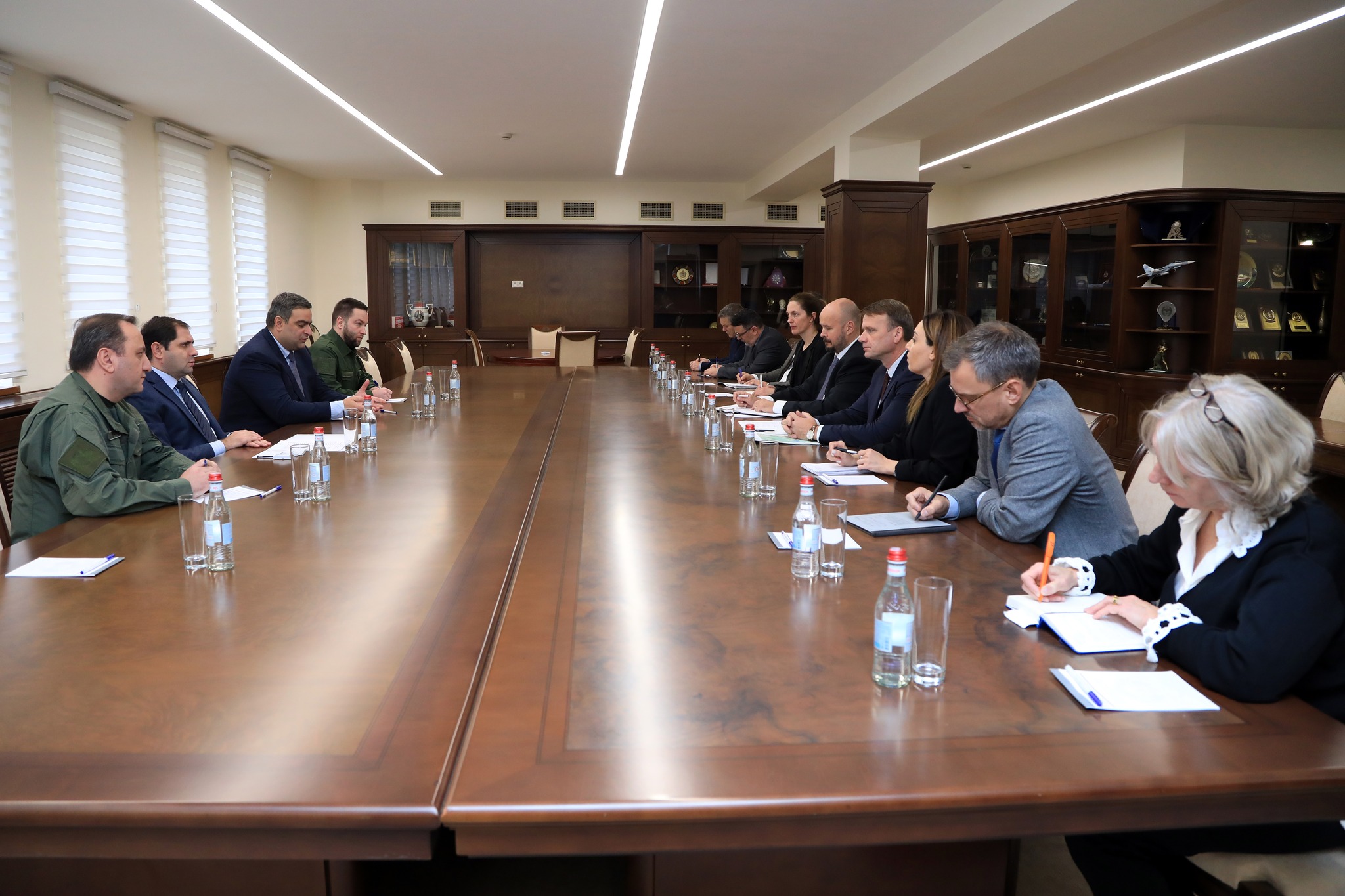 Սուրեն Պապիկյանն ընդունել է ԵՄ տեխնիկական գնահատման առաքելության անդամներին