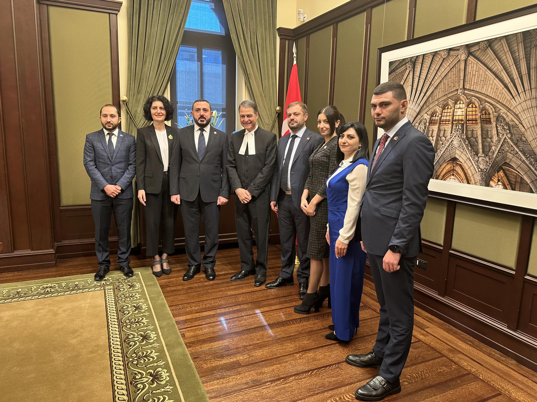 ԱԺ պատգամավորները Կանադայի Ներկայացուցիչների պալատի քարտուղարին են ներկայացրել ադրբեջանական վերջին ագրեսիայի մանրամասները