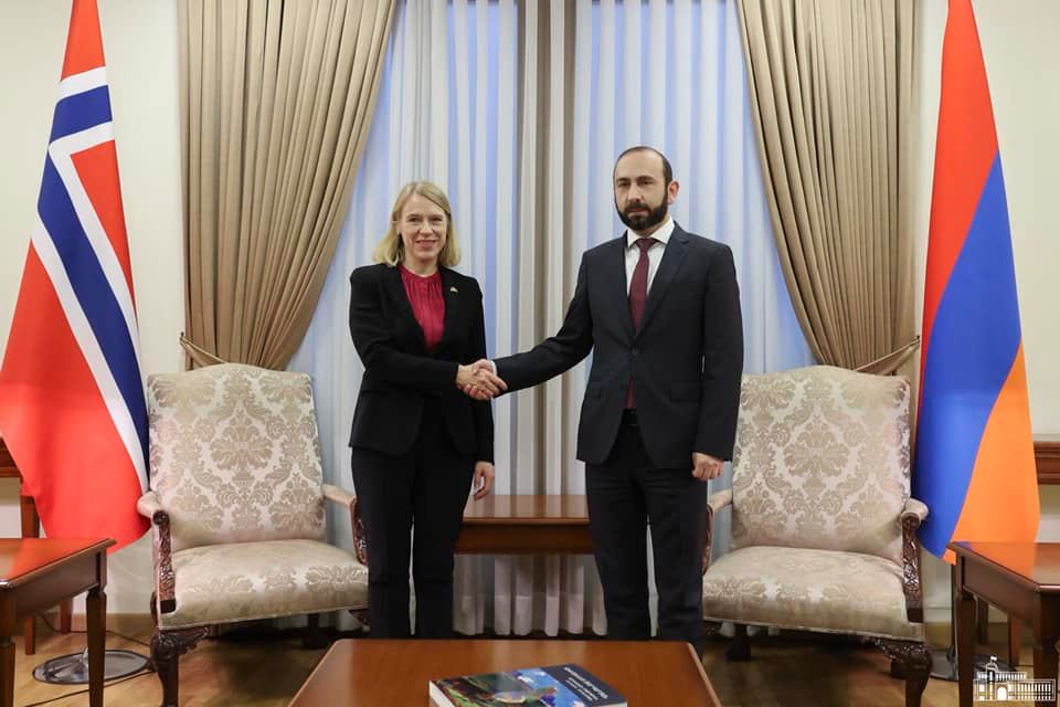 Հայաստանի և Նորվեգիայի ԱԳ նախարարների մամուլի ասուլիսը