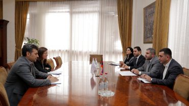 ԱԻ նախարարն ընդունել է ՅՈՒՆԻՍԵՖ-ի ներկայացուցիչ Քրիստինե Վայգանդին