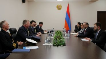 Արմեն Գրիգորյանն ու Փիթ Քրաքֆորդը քննարկել են անվտանգության ոլորտում համագործակցության հեռանկարները