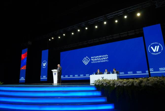 ՀՀ-ն այսօր վստահ և հպարտորեն դասվում է աշխարհի ժողովրդավարական երկրների շարքին. Փաշինյանի ելույթը «ՔՊ» կուսակցության 6-րդ համագումարում