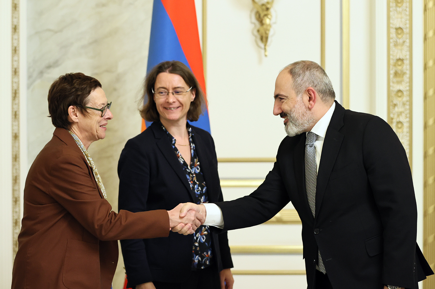 Վարչապետն ընդունել է Իզաբել Դյումոնին և Բրիս Ռոքֆոյին