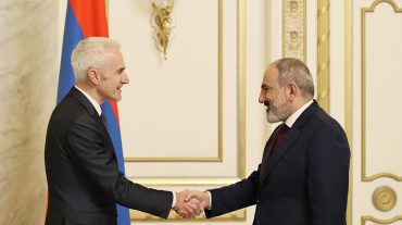 Վարչապետ Փաշինյանն ընդունել է Ինտերպոլի գլխավոր քարտուղար Յուրգեն Շտոքին