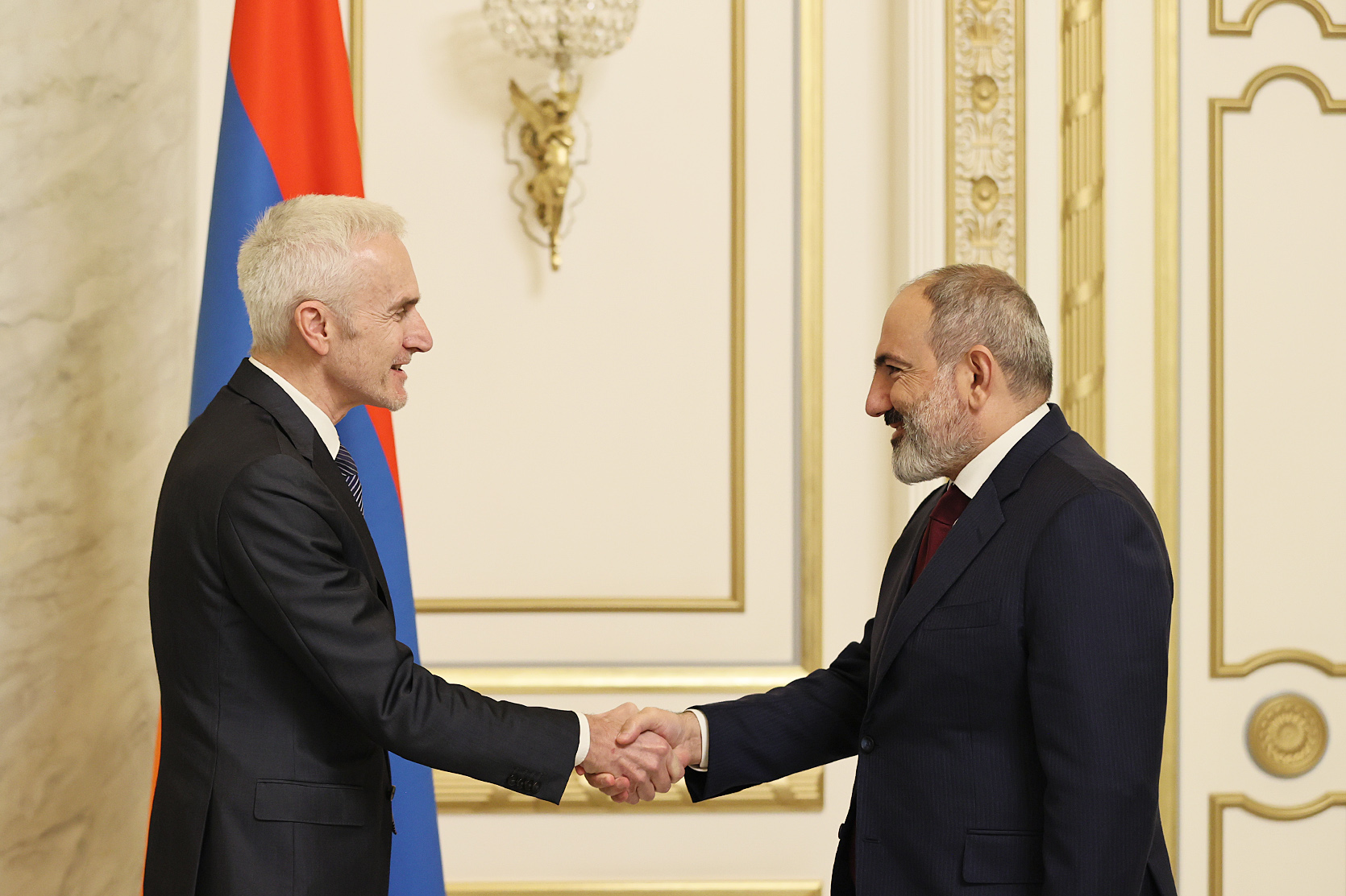Վարչապետ Փաշինյանն ընդունել է Ինտերպոլի գլխավոր քարտուղար Յուրգեն Շտոքին