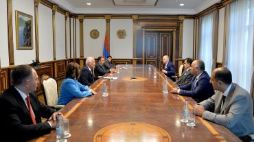 Նախագահ Խաչատուրյանն ընդունել է ուռուցքաբան, ակադեմիկոս Իվան Ստիլիդիին