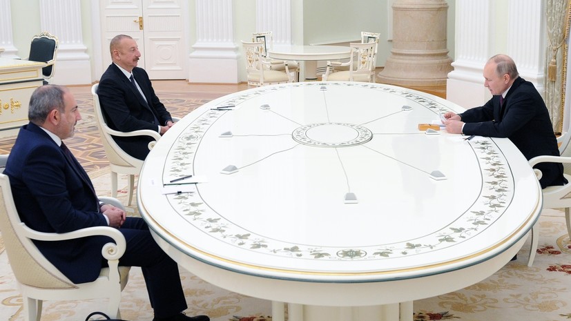 Փաշինյանը, Պուտինը ու Ալիևը համատեղ հայտարարություն են համաձայնեցրել