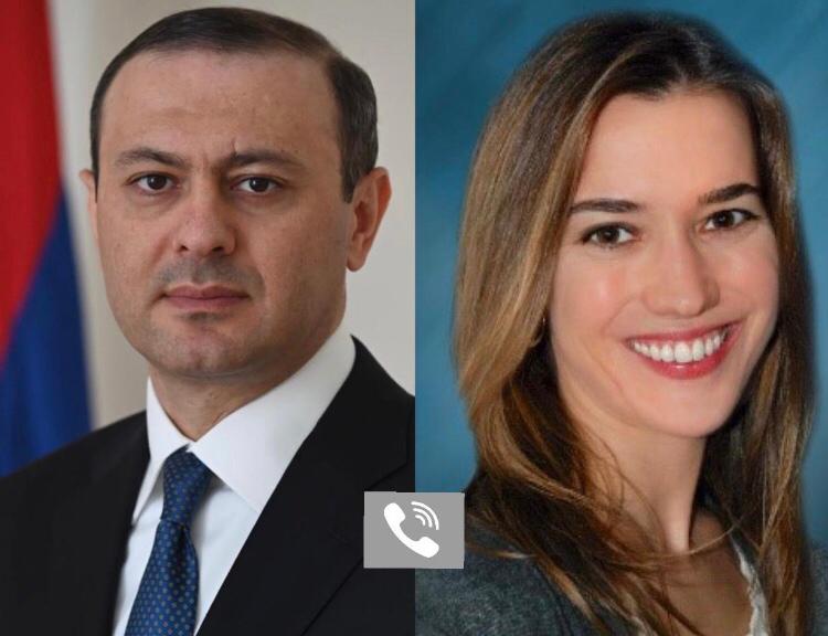 Արմեն Գրիգորյանը և Բայդենի հատուկ օգնական Ամանդա Սլոթը հեռախոսազրույց են ունեցել