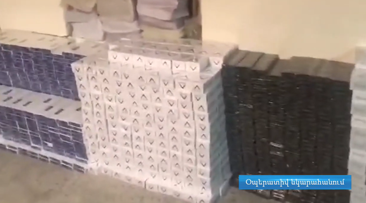 Փորձել են Իրանից մաքսային հսկողությունից թաքցված ծխախոտի խմբաքանակ ներմուծել