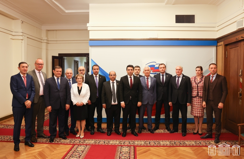 Ռուս գործընկերներից ակնկալում ենք արդյունավետ և անկեղծ համագործակցություն անվտանգային հարցերում. Ալեն Սիմոնյանի գլխավորած պատվիրակությունը ՌԴ-ում է