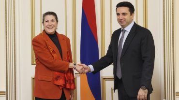 Ալեն Սիմոնյանն ընդունել է Էրին Էլիզաբեթ ՄըՔիի գլխավորած պատվիրակությանը