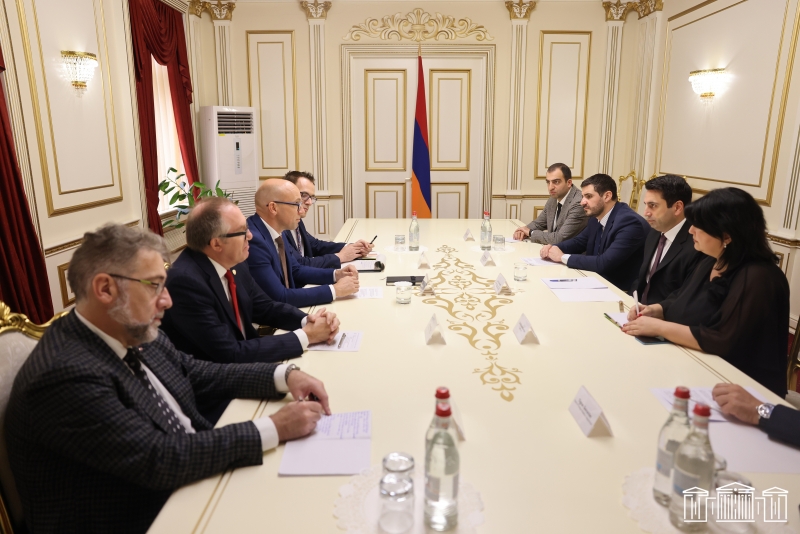 Ադրբեջանական ԶՈՒ-ի դուրսբերումը ՀՀ ինքնիշխան տարածքից առաջնահերթ խնդիր է. Ալեն Սիմոնյանը հանդիպել է շվեյցարացի գործընկերներին