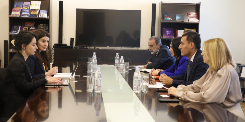 ԿԳՄՍ նախարարի տեղակալներն ընդունել են Վերակառուցման և զարգացման եվրոպական բանկի պատվիրակությանը