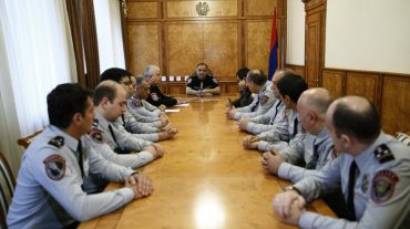 Պարգևատրման արարողություն ՀՀ ոստիկանությունում. գնահատվել են մի խումբ ծառայողների ջանքերը հանցագործությունների բացահայտման գործում