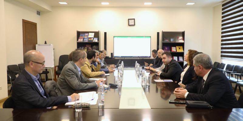 ԿԳՄՍ նախարարի տեղակալը հանդիպել է եվրոպական բուհերի ներկայացուցիչների հետ