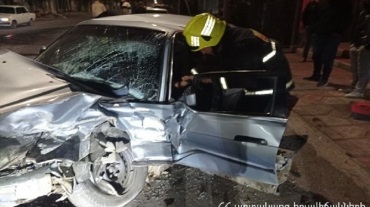 «BMW»-ն բախվել է կայանած «Kia sorento» մակնիշի ավտոմեքենային. կան տուժածներ