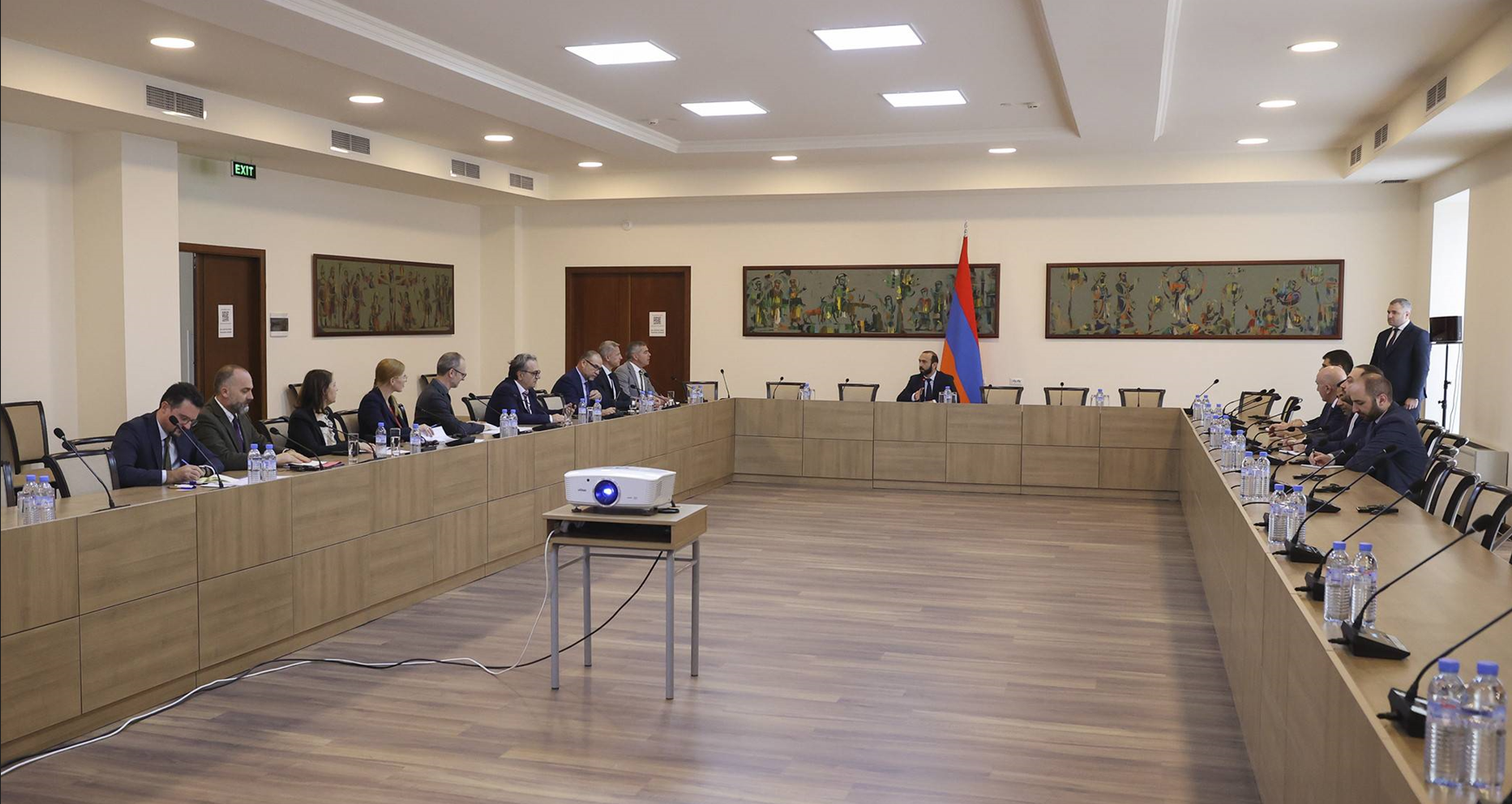 ՀՀ ԱԳ նախարարն ընդունել է ԵԱՀԿ կարիքների գնահատման առաքելության անդամներին