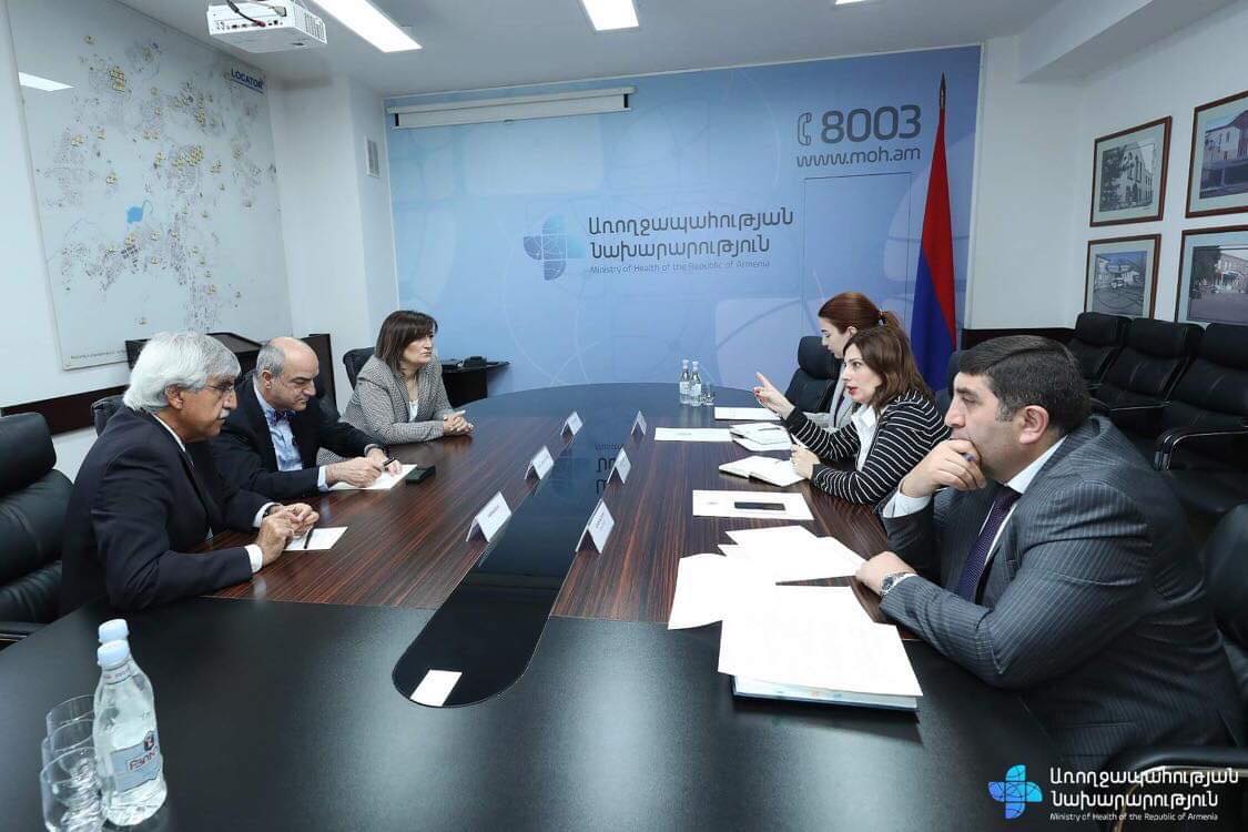 Քննարկվել են կաթվածի բուժման ծրագրի հասանելիությանը, հեռաբժշկության զարգացմանն առնչվող հարցերը