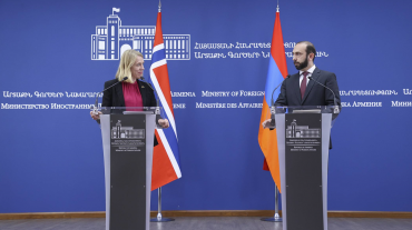 ՀՀ ԱԳ նախարար Արարատ Միրզոյանի խոսքը և պատասխանները լրագրողների հարցերին Նորվեգիայի ԱԳ նախարար Աննիկեն Հյութֆիլդտի հետ համատեղ մամուլի ասուլիսի ժամանակ