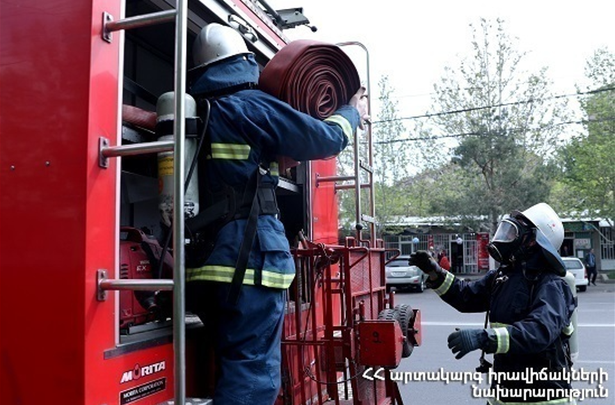 Պայթյուն Բագրատունյաց պողոտայում