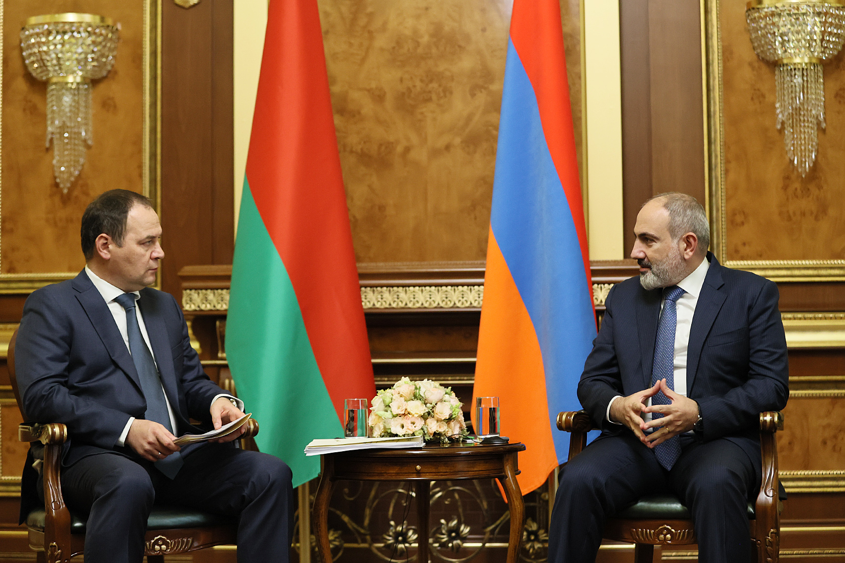 Նիկոլ Փաշինյանը հանդիպում է ունեցել Բելառուսի վարչապետի հետ