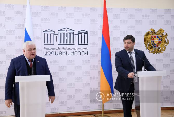 Մենք չենք պատկերացնում Ռուսաստանն առանց Հայաստանի և Հայաստանն առանց Ռուսաստանի. Պետդումայի պատգամավոր