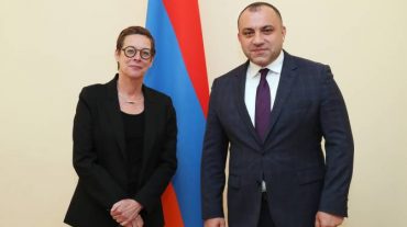 ՀՀ Սահմանադրական դատարանի նախագահն ընդունել է Ֆրանսիայի դեսպանին
