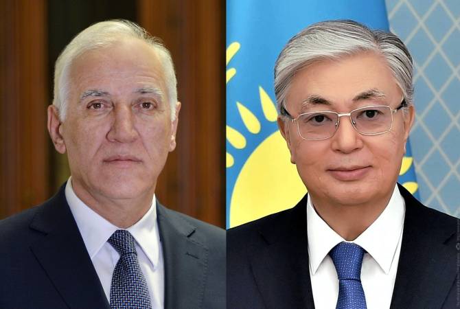 ՀՀ նախագահը շնորհավորել է Ղազախստանի նախագահին