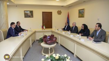 Արգիշտի Քյարամյանն ընդունել է ՀՀ-ում Իրանի դեսպանին