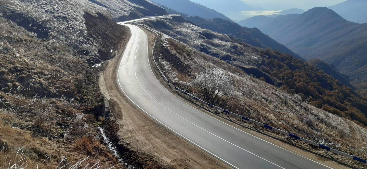 Ավարտվել են Երևան-Երասխ-Գորիս-Մեղրի-Իրանի սահման միջպետական ճանապարհի միջին հատվածի նորոգման աշխատանքները