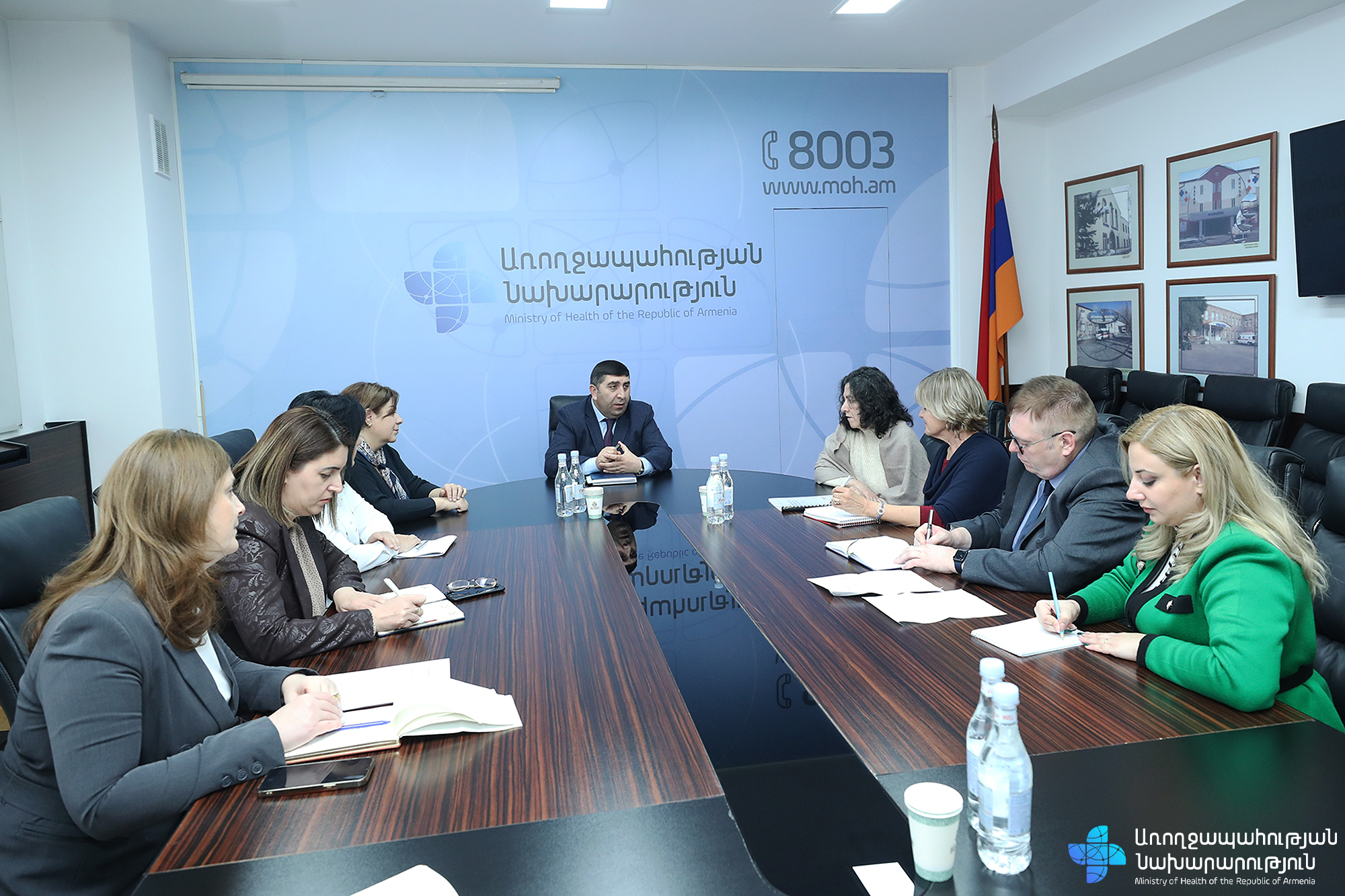 Քննարկվել են առողջապահության նախարարության և ԱՀԿ վերականգնողական ծառայությունների գնահատման առաքելության առաջիկա անելիքները