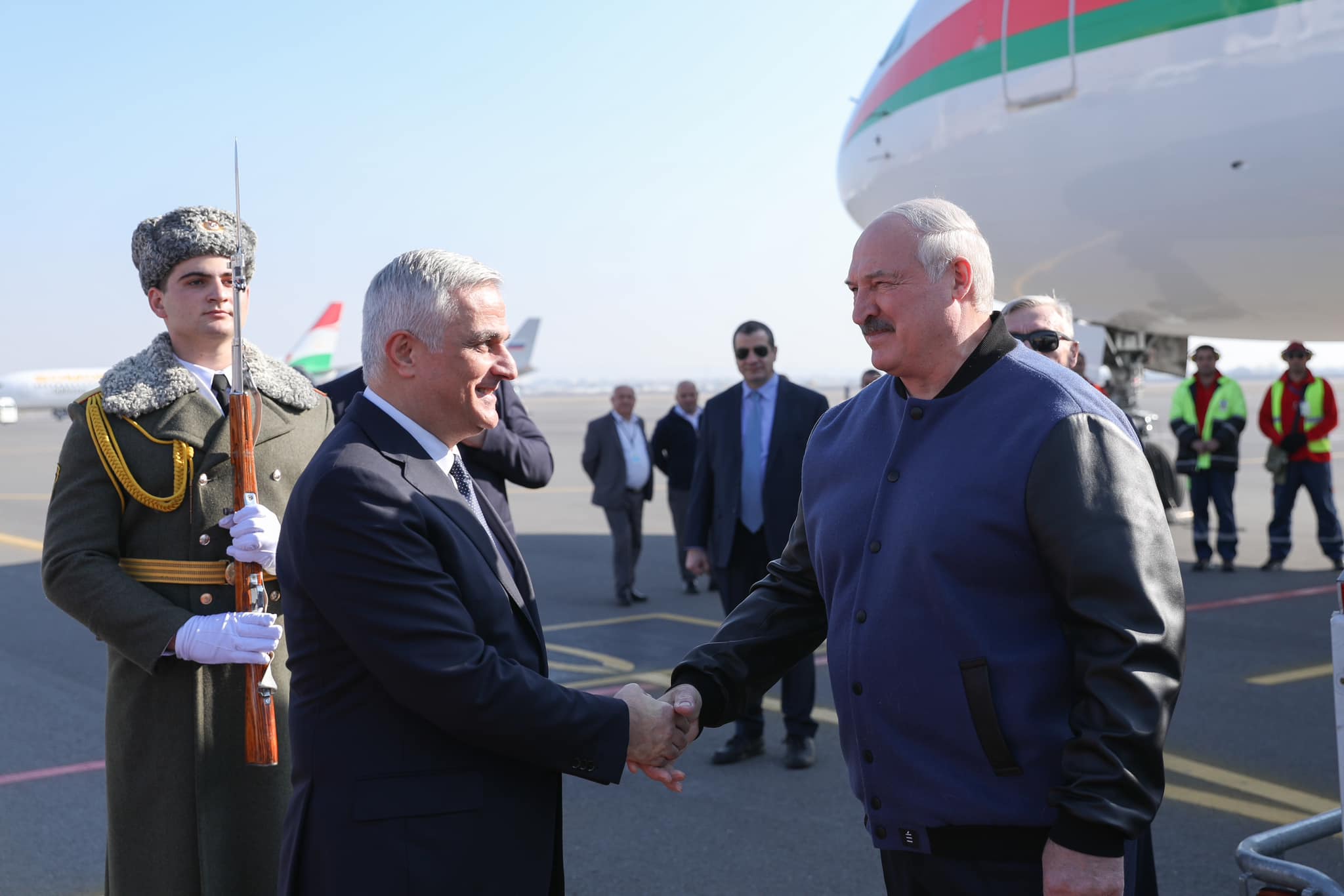 Լուկաշենկոն ժամանել է Հայաստան