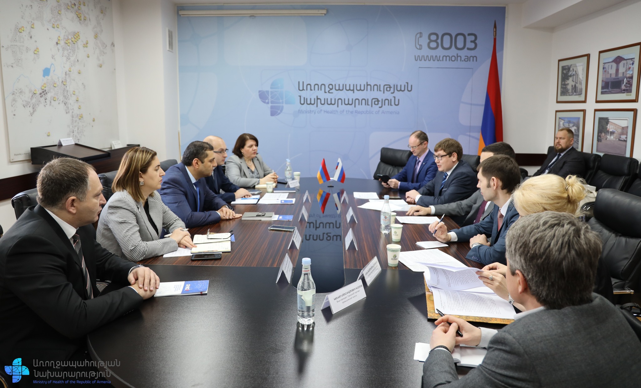 Առողջապահության փոխնախարարը Սվերդլովսկի մարզի փոխնահանգապետին է ներկայացրել համագործակցության հնարավոր ուղղությունները