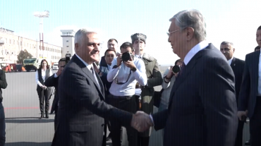 Ղազախստանի նախագահը ժամանել է Երևան