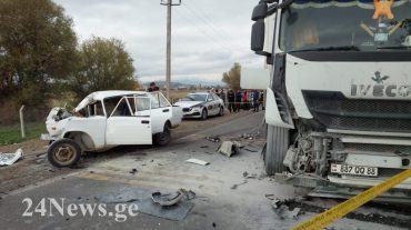 Մառնեուլում բախվել են հայկական ու վրացական համարանիշներով ավտոմեքենաներ