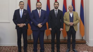 Ռուբեն Ռուբինյանն ընդունել է Եվրոպական խորհրդարանի պատգամավորներին