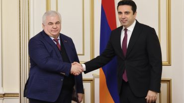 Ալեն Սիմոնյանն ու Կազբեկ Տայսաևը քննարկել են ադրբեջանական ագրեսիայի հետևանքով ստեղծված իրադրությունը
