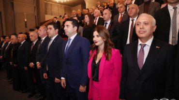 ՀՀ ԱԺ նախագահի պաշտոնական այցը Վրաստան մեկնարկել է դիվանագիտական հարաբերությունների խորհրդանշական միջոցառմամբ