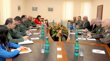 Գեներալ-մայոր Էդվարդ Ասրյանն ընդունել է ՆԱՏՕ-ի խորհրդատվական խմբին
