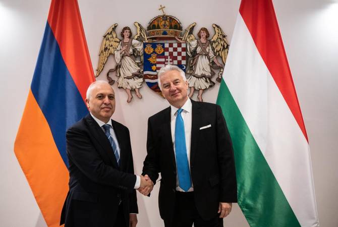 Վրաստանում ՀՀ դեսպանին ընդունել է Հունգարիայի փոխվարչապետը