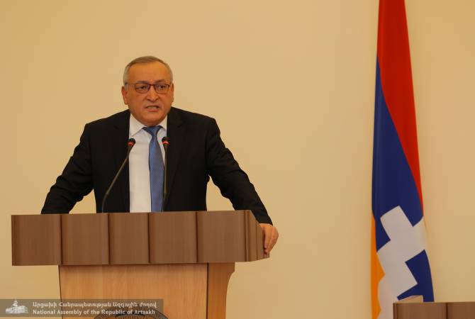 Արցախը հակված է բանակցային գործընթացը ԵԱՀԿ Մինսկի խմբի հովանու ներքո շարունակելուն. Արցախի ԱԺ նախագահ