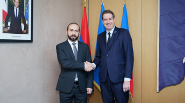 Արարատ Միրզոյանը և Օլիվիե Բեշտին քննարկել են Հայաստանում իրականացվող տարբեր տնտեսական և ներդրումային ծրագրերին ֆրանսիական կողմի հնարավոր մասնակցության հարցերը