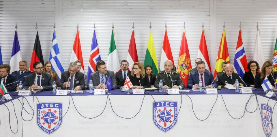 Վրաստանն առաջին անգամ ընդունել է ՆԱՏՕ-ի Գործընկերության և համագործակցության անվտանգության կոմիտեի անդամներին