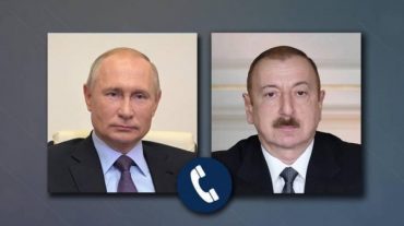 Պուտինը հեռախոսազրույց է ունեցել Ալիևի հետ