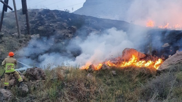 Հրդեհ Արա լեռան լանջին