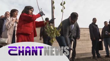 Փաշինյանն ընտանիքով մասնակցեց մարզահամերգային համալիրի տարածքի անտառապատման աշխատանքներին